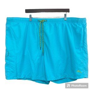 NWT Tommy Bahama‎ Relax Swim Trunks Board Shorts Men 4X 4XB Aqua Blue